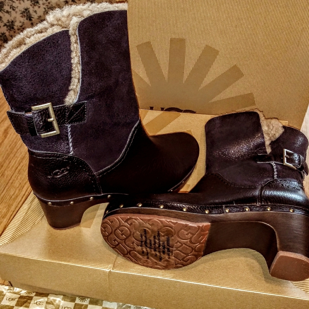UGG Amoret leather boot